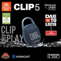 JBL Clip 5 Successor Clip 4 Ultra-Portable Waterproof Speaker Original BLUE