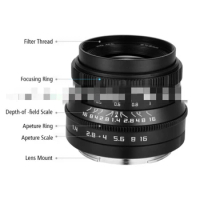 Agnicy Full Frame 35mm F1.4 Humanistic Street Sweeping Lens suitable for Sony A7 A7R A7M2 A7R4 Cameras Lens