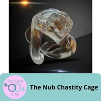 The Nub Chastity Cage Lock A Cock