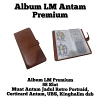 Tempat Penyimpanan Antam Logam Mulia Dompet Antam Muat Certicard Maupun Antam yang jadul isi 88 slot