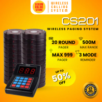 KOLMI Wireless Calling System Restaurant Pager CS201 Alat Plastik