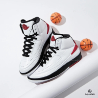 NIKE 耐吉 Air Jordan 2 Retro Chicago 女鞋 白色 OG 芝加哥 經典 運動 籃球鞋 DX4400-106