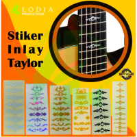 Stiker Fretboard Gitar Akustik Tipis Keren - Stiker Inlay Taylor