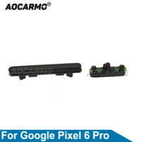 Aocarmo Black Side Button Key Power &amp; Volume Keys For Google Pixel 6Pro 6 Pro Replacement Parts