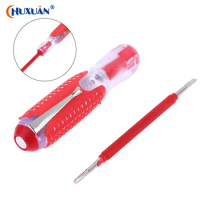 High Quality 100-220V Voltage Indicator Cross &amp; Slotted Screwdriver Electric Test Pen Durable Insulation Electrician Home Tools