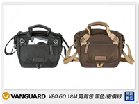 Vanguard VEO GO18M 肩背包 相機包 攝影包 背包 黑色/橄欖綠(18M,公司貨)【APP下單4%點數回饋】