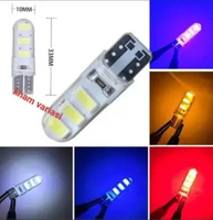 PROMO HARGA GROSIRAN BOHLAM LAMPU SEN KIRI & KANAN 1 SET MODEL JELLY LED 6 MATA 12VOLT NYALAH LAMPU