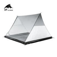 3F ul gear Shanjing4 Ultralight Outdoor Camping 4 persons 3 seasons inner of Large Tent Waterproof Multifunction