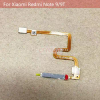 For Xiaomi Redmi Note 9 9T Power Key Touch Sensor Scanner Fingerprint Sensor Button Flex Cable Repair Parts For Redmi Note9