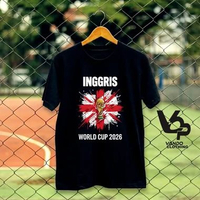 Vando Clothing Kaos FIFA World Cup 2026 Piala Dunia Timnas Negara Pilihan Fans Bola Cotton Combed In