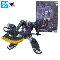 Bandai FIX 1024 High Mobility Type Zaku II GFFMC MS-06R-1A Black Tri-Star Anime Action Figure Toy Gift Model Collection Hobby