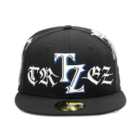 หมวก TZWORLDWIDE   NEW ERA Royal สีดำ-น้ำเงิน