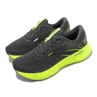 【BROOKS】慢跑鞋 Glycerin 20 女鞋 黑 黃 甘油系列20代 氮氣中底 馬拉松 路跑 運動鞋(1203691B012)