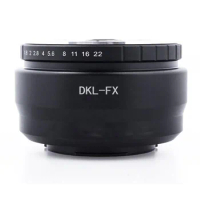Foleto DKL-FX Lens Adapter for Voigtlander Retina DKL Lens to Fuji FX X-Pro1, X-E1, X-E2, X-A1, X-M1 Fujifilm x mount Camera