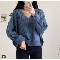 Alin knite cardy | kardigan wanita korean | kardigan rajut Knitwear Cardigan Outer