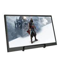 Expansion Screen Full HD USB C Computer Display Dual Monitor with Speaker 15.6 Inch Gaming Portable Monitor