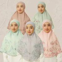 DOA Indonesia - Baiti Binar Khimar - Hijab Instan Simplicity Lilac
