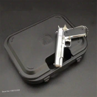 1:2.05 1:3 Beretta M92A1 92F 93R Glock G17 G22 Colt 1911 Desert Eagle Mauser P226 Gun Pistol Miniature or Keychain Case Gift Box