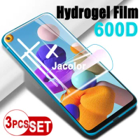 3PCS Screen Protector For Samsung Galaxy M22 M21 A22 A21S A21 Water Gel Film Hydrogel Safety Film For Sam A 22 21s Not Glass