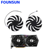 New PLD10010S12HH RX 6700 6600 XT VGA GPU Cooling Fan For MSI RTX 3060 3060Ti GAMING X Video Graphics Cards Cooler Fan