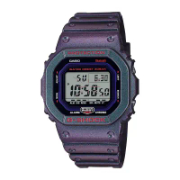 【CASIO 卡西歐】G-SHOCK 藍牙 電競玩家 狙擊準心 炫彩偏光 經典方型 DW-B5600AH-6【CASIO】G-SHOCK 藍牙 電競玩家 狙擊準心 炫彩偏光 經典方型 DW-B5600