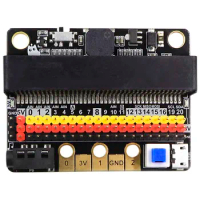 Micro:bit IO Expansion Board IOBIT V2.0 Microbit Horizontal Adapter Plate