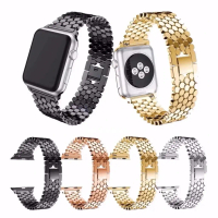 Stainless steel strap replacement for series 9 8 7 SE 6 5 4 3 2 1 , iwatch strap 45mm 42mm 44mm 38mm