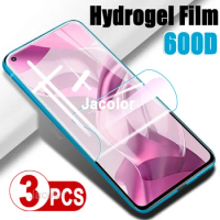 3PCS Water Gel Film For Xiaomi Mi 11 Lite 5G NE Hydrogel Film For Xiaomi11Lite Mi11Lite Xiomi 11Lite Soft Film Not Safety Glass