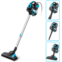 Wired Vacuum Cleaner INSE I5 Handheld Stick Vacuum with18Kpa 600W Powerful Suction Bagless Vacuum for Household Cleaning