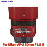 AF-S 50mm F1.8 G Anti-Scratch Lens Sticker Protective Film Body Protector Skin For Nikon AF-S 50mm F