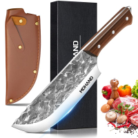 Bếp đầu bếp dao Nhật Bản thịt Cleaver, Viking dao butcher boning dao với vỏ bọc, nhà bếp thịt Cleave