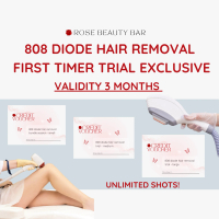 TRIAL EXCLUSIVE - 808 Diode Hair Removal Small/Medium/Large [Rose Beauty Bar Live Exclusive Physical