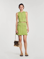 กระโปรง Short Knitted Skirt