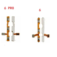 10pcs/lot New Power Button On Off Flex Cable For Xiaomi Redmi 6 Pro Mute Volume Switch Connector Ribbon Parts