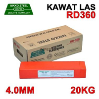Kawat Las RD360 4mm NIKKO STEEL Elektroda RD 360 4 mm Welding Listrik 4.0 X 350 Kemasan Per 20KG 5KG