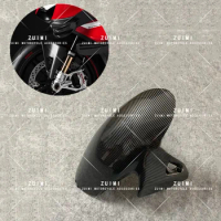 Fit For Ducati Panigale V4/V4S V2 Motorcycle Front Fender Mudguard Mudguard Mudguard Splash Cover ABS Plastic Carbon fiber paint