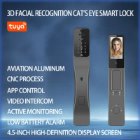 HAPLOCK TUYA wifi smart door lock face recognition lock security-protection Intelligent door lock fingerprint lock Smart home