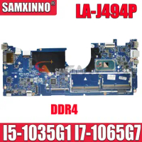 LA-J494P Note Motherboard For HP Envy X360 15-ED Laptop Mainboard I5-1035G1 I7-1065G7 CPU DDR4 RAM 100% Tested Work
