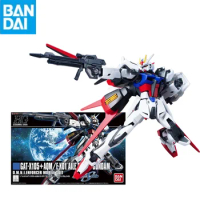 Bandai Gunpla Hguc Hgce 171 1/144 Gat-X105 Aile Strike Gundam Action Figure Assembly Collectible Models Desktop Ornaments Gift