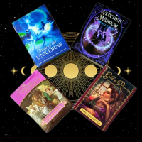 Read Fate lenormand Oracle Cards Mysterious Fortune Tarot Cards Game For Divination Fate Unicorn Oracle Cards Destiny Card