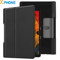 For Lenovo Yoga Smart Tab Horizontal Flip Leather Case Two-Folding Holder Folio Cover Case Shell Fundas for Lenovo Yoga Smart Ta