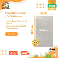 (8lembar) Plastik Silase 100 mikron, Plastik Fermentasi Pakan kambing, domba, sapi