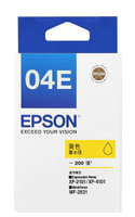 【下單享9%點數回饋】EPSON C13T04E450 黃色墨水匣 適用 WF-2831/XP-2101/XP-4101 列印張數200張