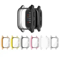 New Protection Case For Garmin Venu SQ Smart Watch Plating TPU Soft Cover Full Screen Protector Shell For Garmin Venu Sq Case