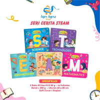 buku edukasi ensiklopedia jadi ilmuwan cilik Aktivitas eksperimen sains cerita steam pengetahuan sci
