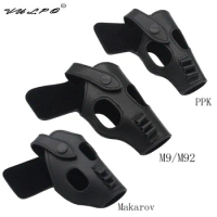 VULPO Hand Gun Leather Holster Tactical Pistol Holster Shooting Training Belt Holster For PPK Makarov M9/M92