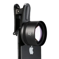 Kase Phone 3X Telephoto Lens III for iPhone Samsung Xiaomi Android,17mm Thread Mount / Metal Body
