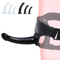 Strapon Double Realistic Dildo Anal Ultra Elastic Harness Belt Strap On Dildo Strap-ons dildos Adult Sex Toys for Lesbian Woman