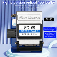 Ftth Tool FC-6S Fiber Cleaver Optical Fiber Cutting Knife Fiber Optic Cutter Cold Connection Dedicated Metal