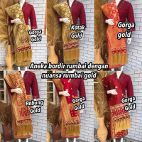 UPAH BORDIR + RUMBAI / TIDAK TERMASUK KAIN ATAU SELENDANG/HANYA BIAYA BORDIR RUMBAI